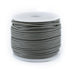 0.8mm Grey Round Leather Cord (75ft) - The Bead Chest