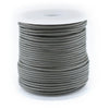 1.0mm Grey Round Leather Cord (75ft)