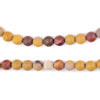 Matte Round Mookaite Beads (6mm)