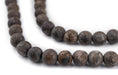 Matte Round Bronzite Beads (6mm) - The Bead Chest