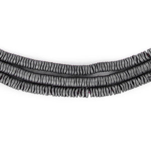 Grey Hematite Interlocking Snake Beads (4mm)