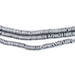 Silver Hematite Interlocking Snake Beads (4mm) - The Bead Chest