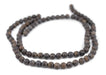 Matte Round Bronzite Beads (8mm) - The Bead Chest