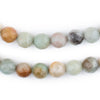 Faceted Round Amazonite Beads (10mm)
