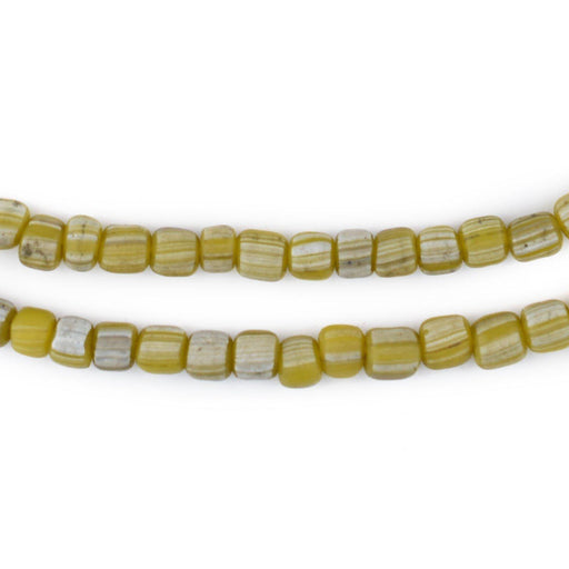 Mustard Yellow Java Gooseberry Beads - The Bead Chest