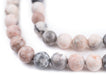 Round Pink Zebra Jasper Beads (10mm) - The Bead Chest