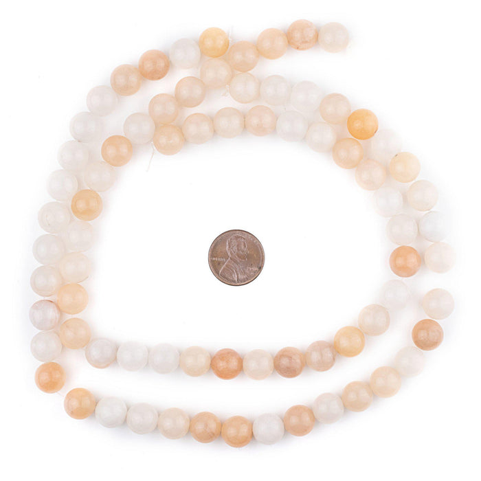 Round Pink Aventurine Beads (10mm) - The Bead Chest
