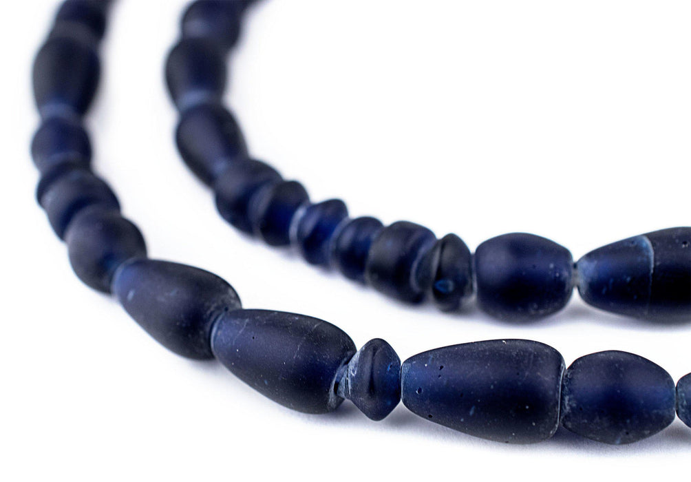 Blue Mixed-Shape Glass Beads - The Bead Chest