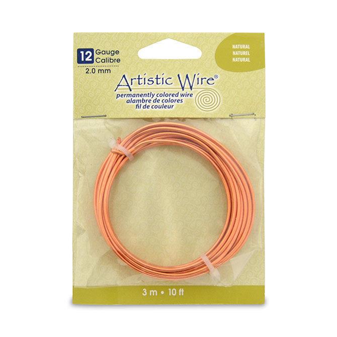 12 Gauge Natural Artistic Wire (10ft) - The Bead Chest