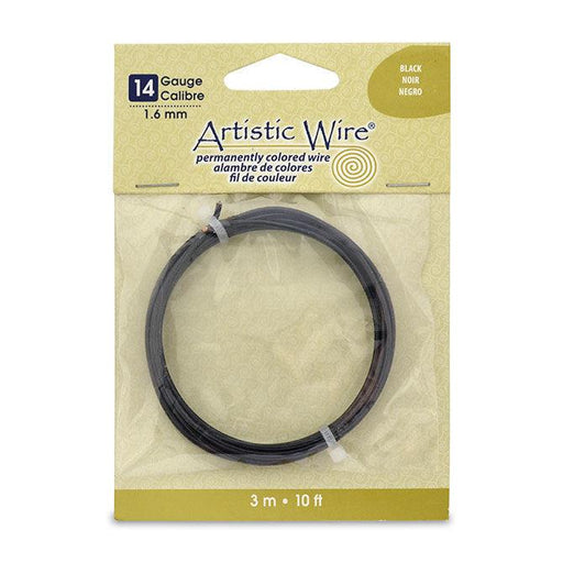 14 Gauge Black Artistic Wire (10ft) - The Bead Chest