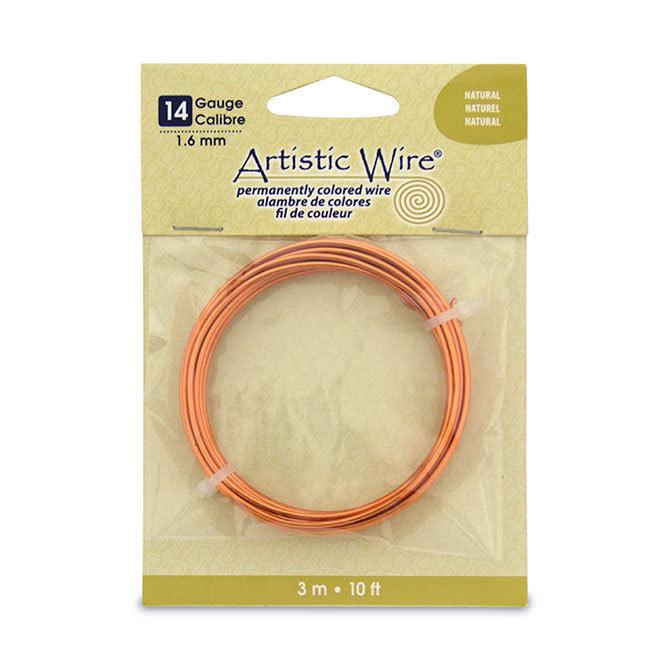 14 Gauge Natural Artistic Wire (10ft) - The Bead Chest