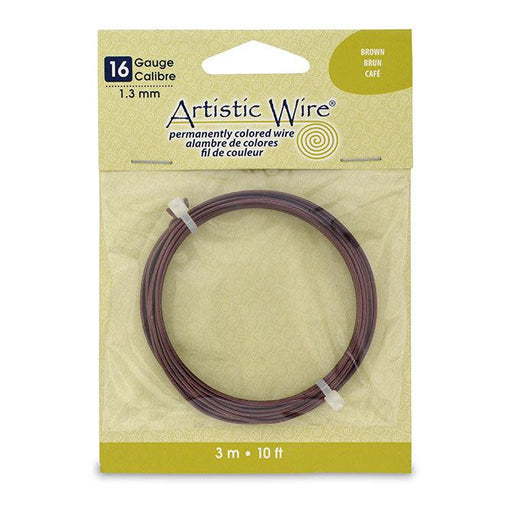 16 Gauge Brown Artistic Wire (10ft) - The Bead Chest