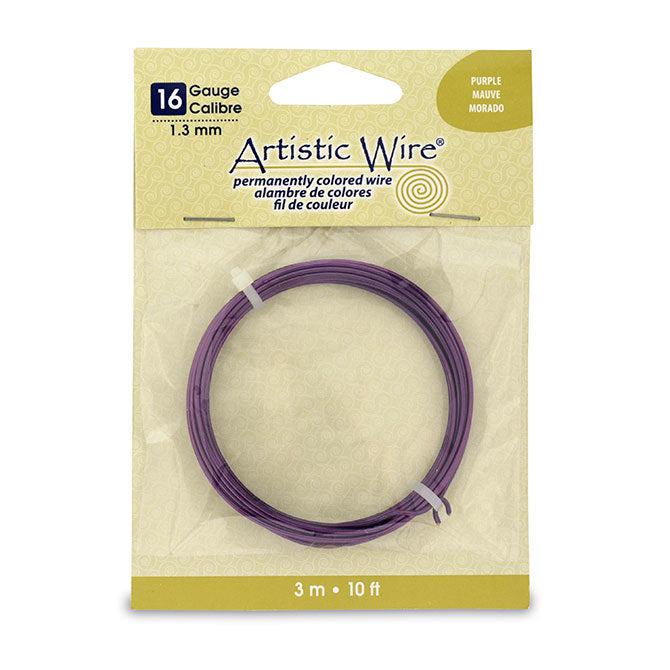 16 Gauge Purple Artistic Wire (10ft) - The Bead Chest