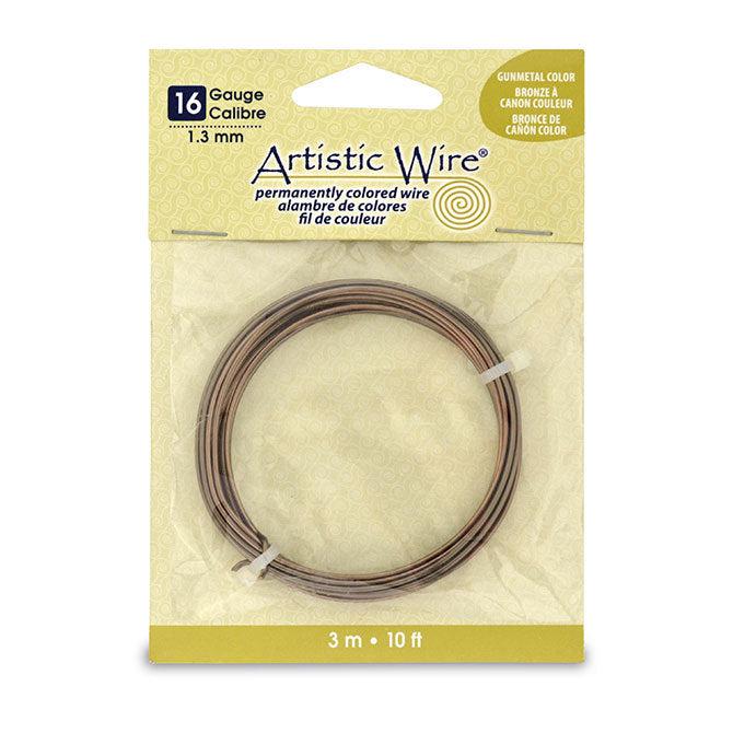 16 Gauge Antique Brass Artistic Wire (10ft) - The Bead Chest