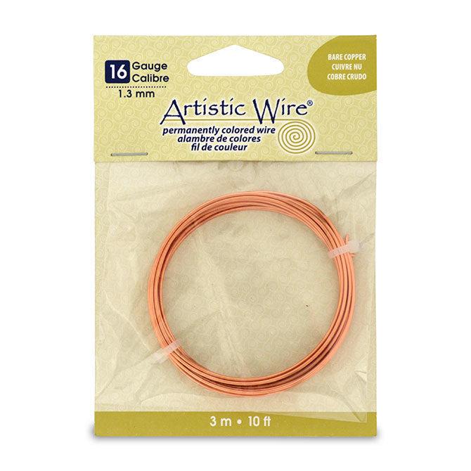 16 Gauge Bare Copper Artistic Wire (10ft) - The Bead Chest
