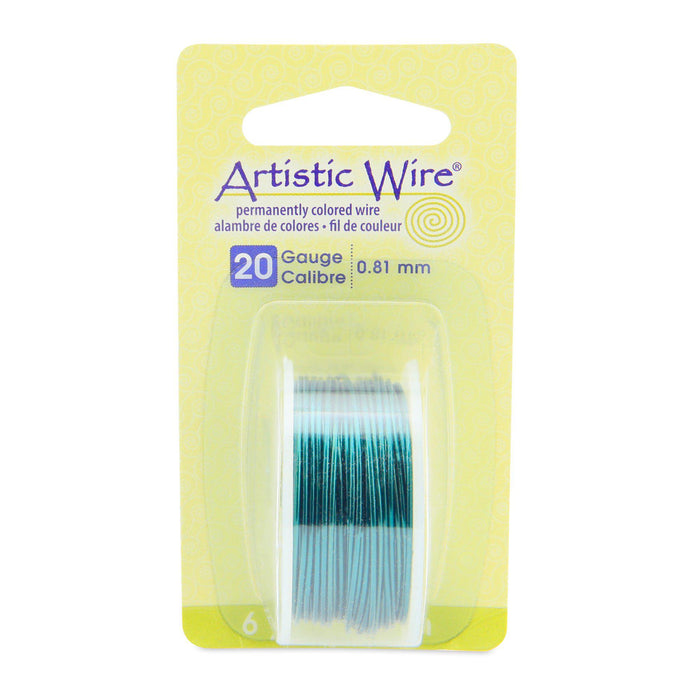 20 Gauge Kelly Green Artistic Wire (18ft) - The Bead Chest
