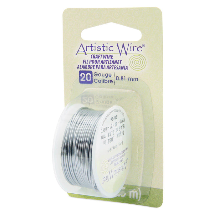 20 Gauge Grey Artistic Wire (18ft) - The Bead Chest