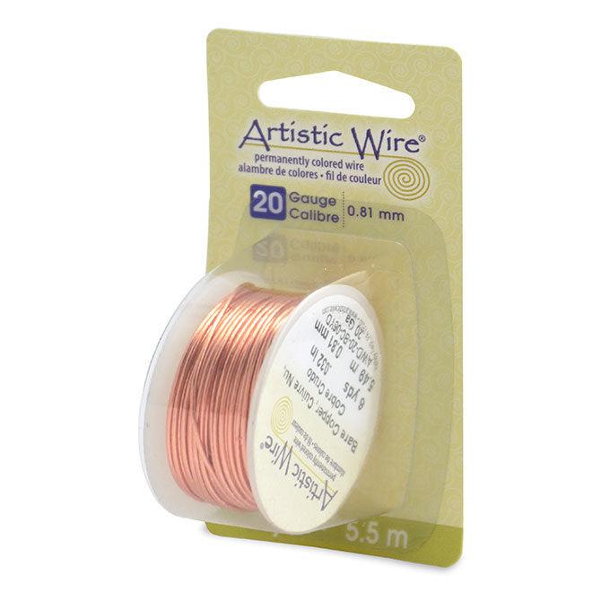 20 Gauge Bare Copper Artistic Wire (18ft) - The Bead Chest
