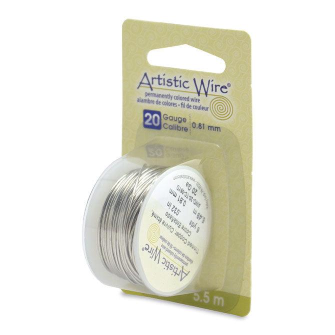 20 Gauge Tinned Copper Artistic Wire (18ft) - The Bead Chest