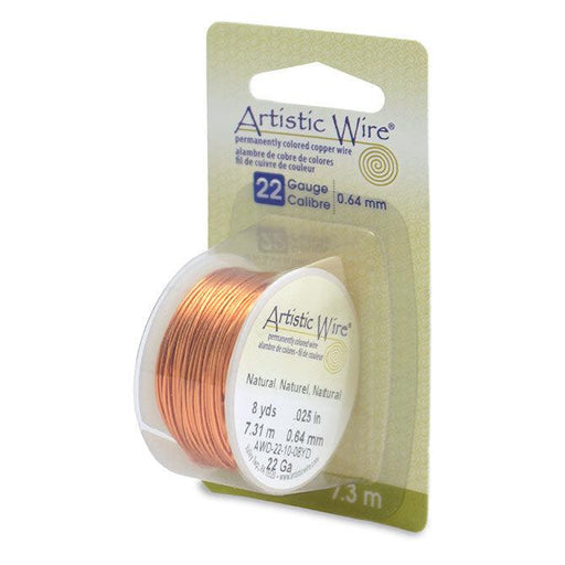 22 Gauge Natural Artistic Wire (24ft)