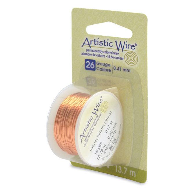 26 Gauge Natural Artistic Wire (45ft) - The Bead Chest