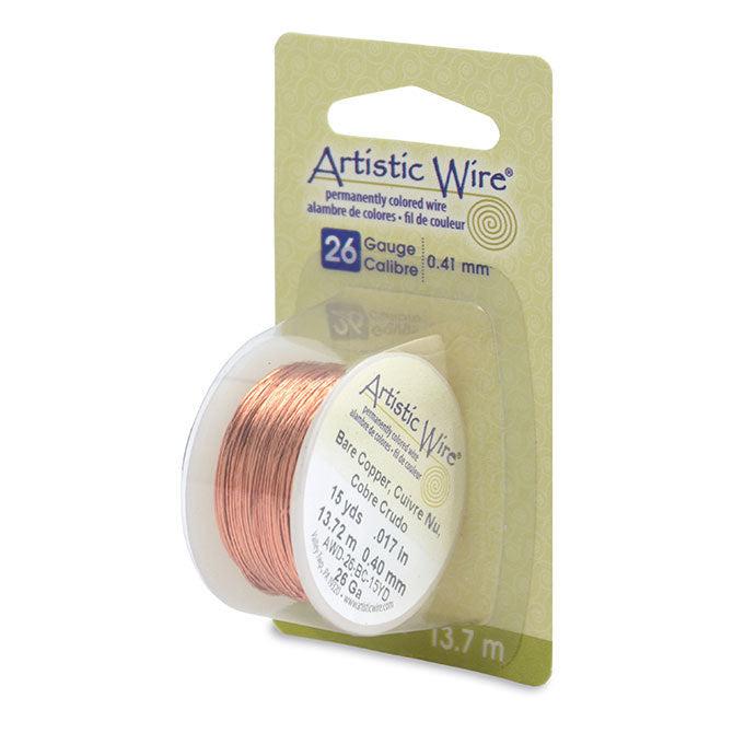 26 Gauge Bare Copper Artistic Wire (45ft) - The Bead Chest