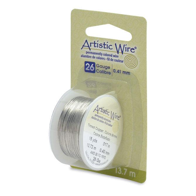 26 Gauge Tinned Copper Artistic Wire (45ft) - The Bead Chest