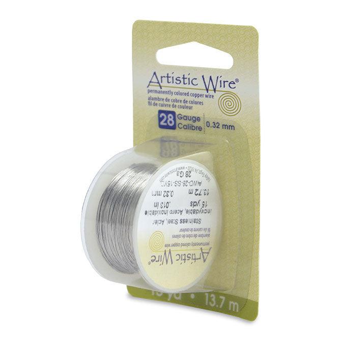 28 Gauge Stainless Steel Artistic Wire (45ft) - The Bead Chest