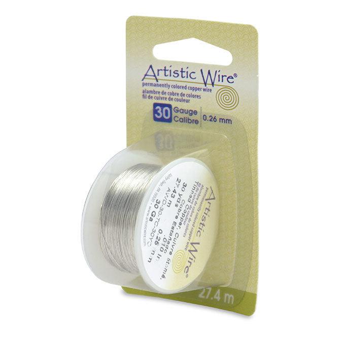 30 Gauge Tinned Copper Artistic Wire (90ft) - The Bead Chest