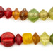 Mixed Vaseline Colorful Medley Beads - The Bead Chest