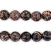 Black Sea Sediment Jasper Beads (12mm)