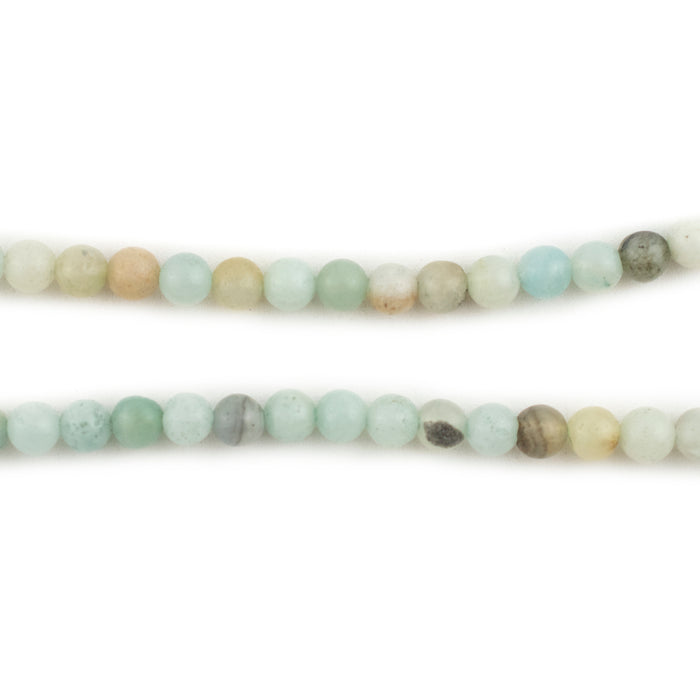 Round Amazonite Beads (4mm) - The Bead Chest