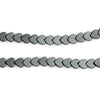 Heart-Shaped Non-Magnetic Hematite Beads (5mm)