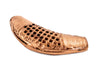 Copper Woven Filigree Elbow Bead (59x23mm)