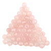 Round Rose Quartz Beads (7mm, Set of 50)