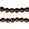Red Round Tiger Eye Beads (9mm)