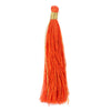 Papaya Orange 6cm Silk Tassels (5 Pack)