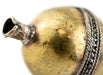 Oval Afghani Tribal Brass Centerpiece Bead - The Bead Chest