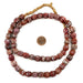 Antique Red Thousand Eye Skunk Beads (11-15mm) - The Bead Chest