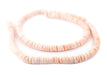 Natural Pink Shell Heishi Beads (8mm) - The Bead Chest