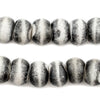 Black Rustic Bone Beads (14mm)