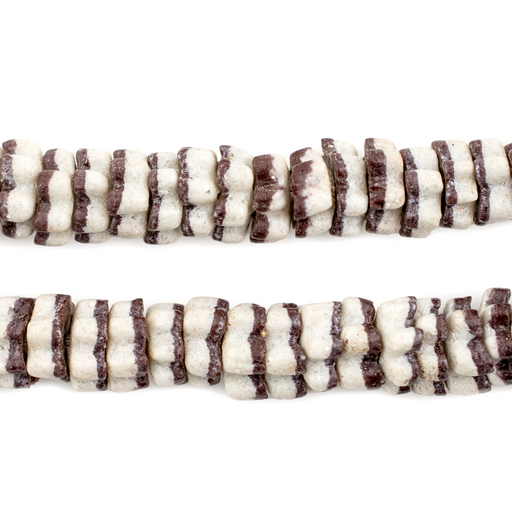 Black West African Flower Beads - The Bead Chest