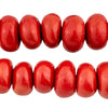 Round Moroccan Cherry Resin Beads