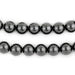 Round Non-Magnetic Hematite Beads (10mm) - The Bead Chest