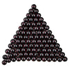 Round Dark Garnet Beads (5mm, Set of 100)