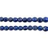 Faceted Round Lapis Lazuli Beads (8mm)