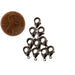 Bronze Lobster Clasps (9.5mm. Set of 10) - The Bead Chest