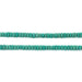 Green Turquoise-Style Afghani Stone Saucer Beads (4mm) - The Bead Chest