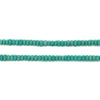 Green Turquoise-Style Afghan Stone Saucer Beads (4mm)