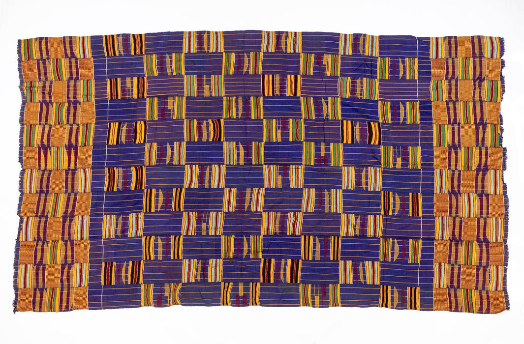 African Ashanti Kente Cloth #14925 - The Bead Chest